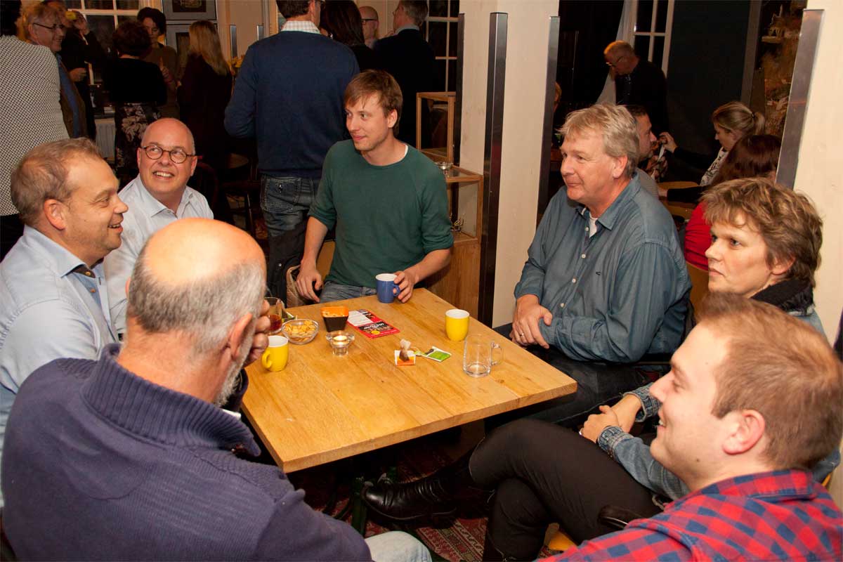 De delegatie van het Brabants Dagblad