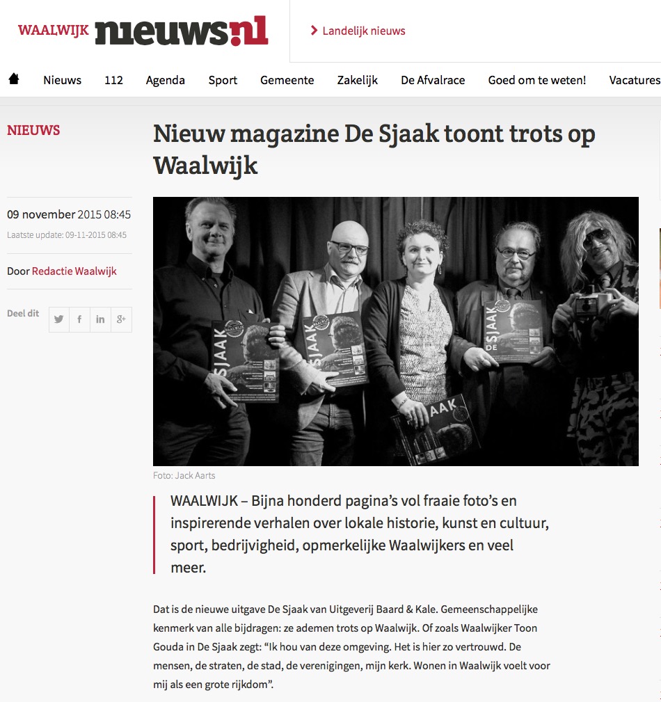 Website Waalwijk NIeuws